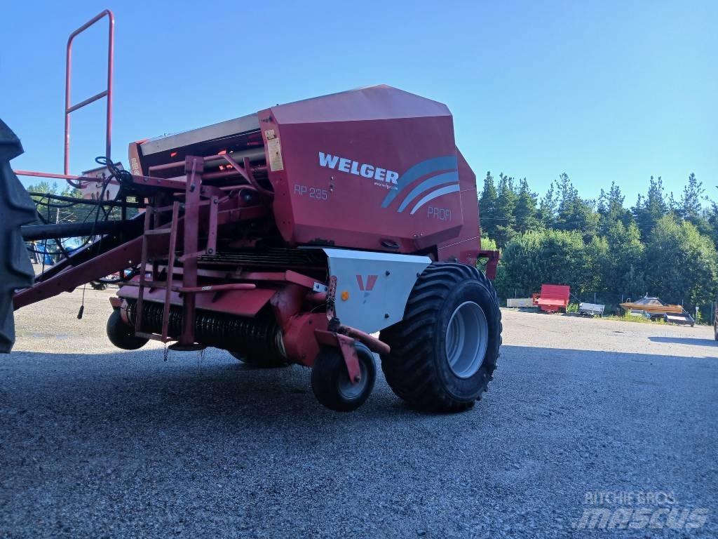 Welger Rb235 profi محزمات مستديرة