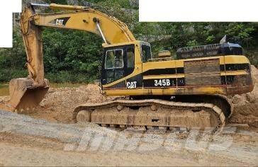 CAT 345 B L حفارات زحافة