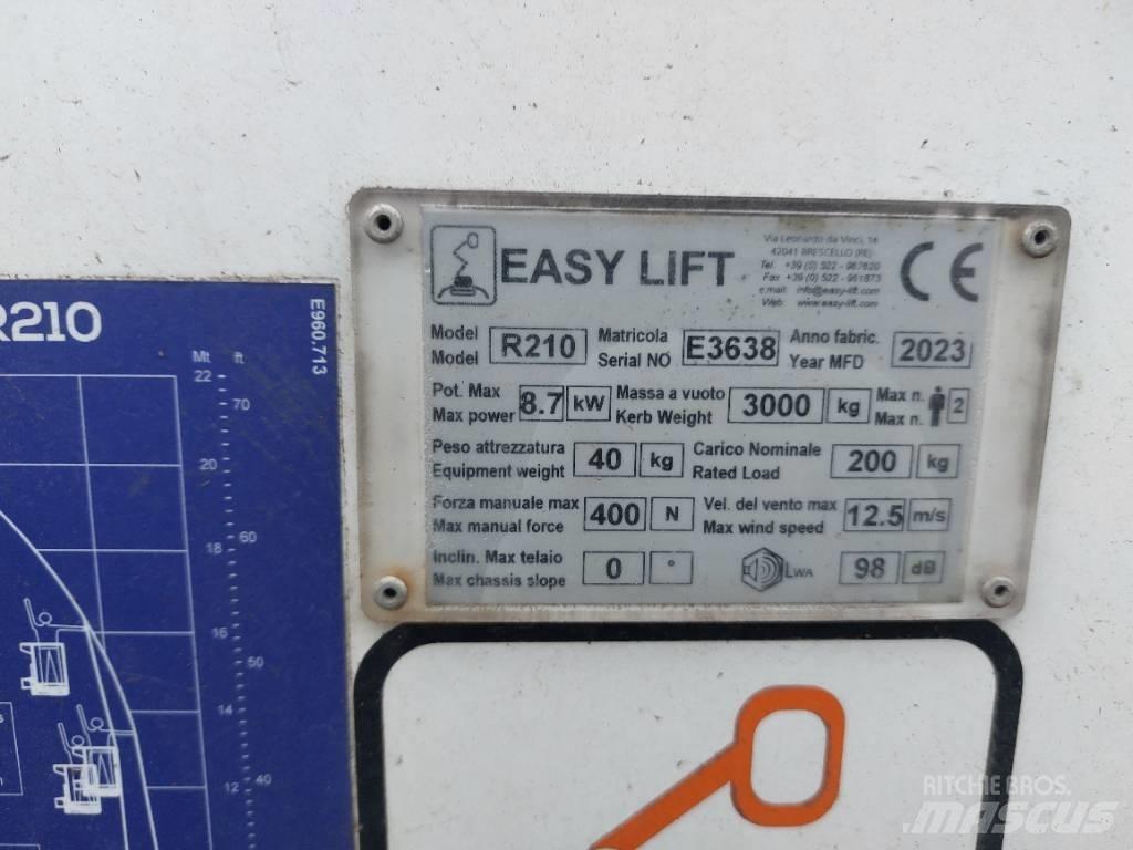 EasyLift R 210 رافعات سلة مفصلية