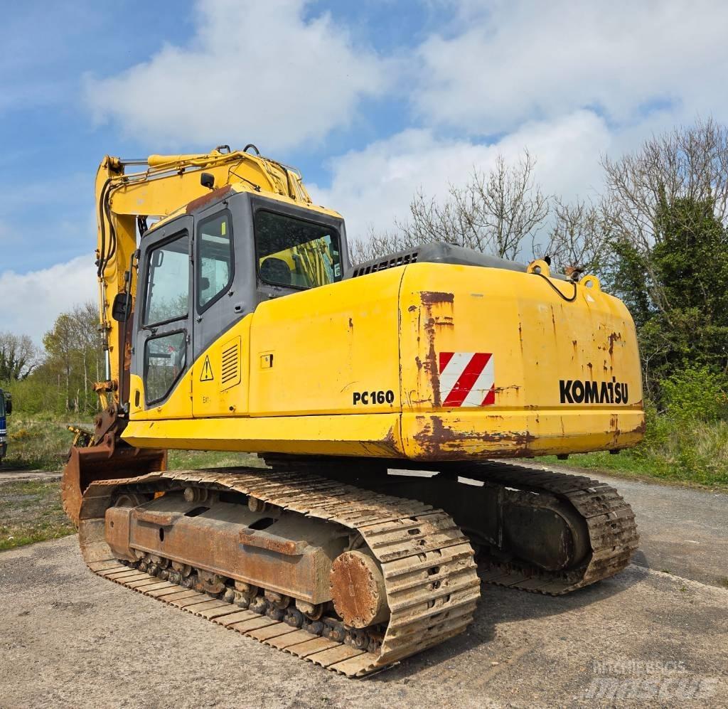 Komatsu PC 160 LC-7 حفارات زحافة