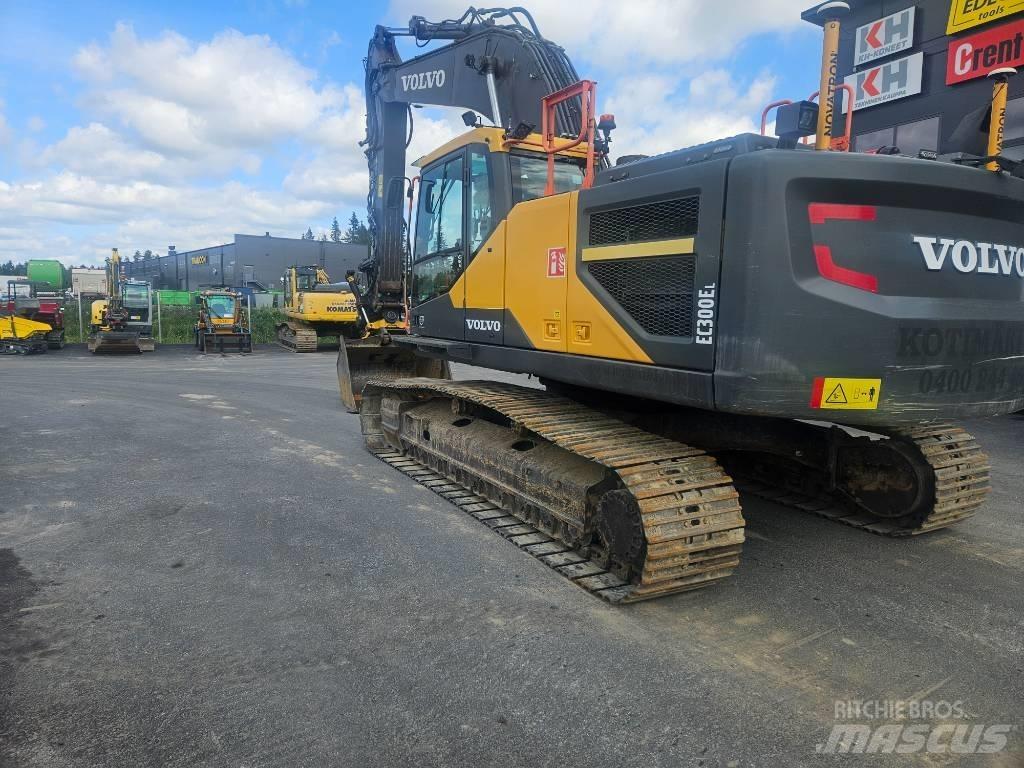 Volvo EC 300 EL + 3D حفارات زحافة