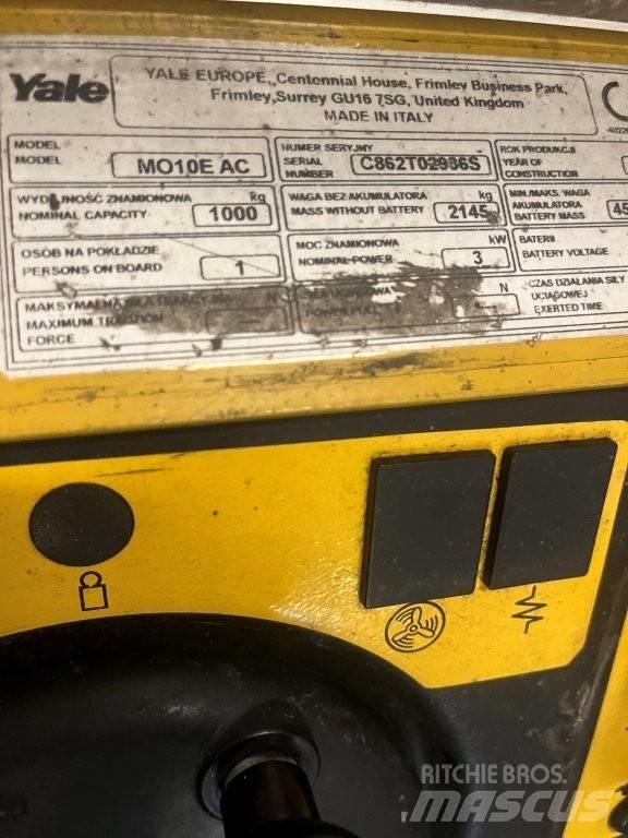 Yale MO 10 E معدات الرفع عالي المستوى