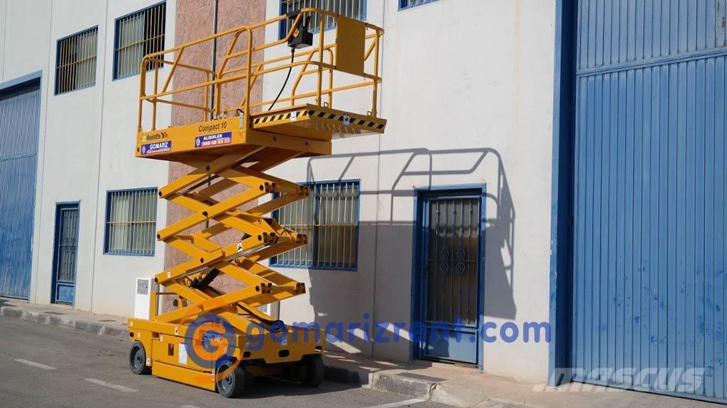 Haulotte Compact 10 رافعات مقصية الشكل