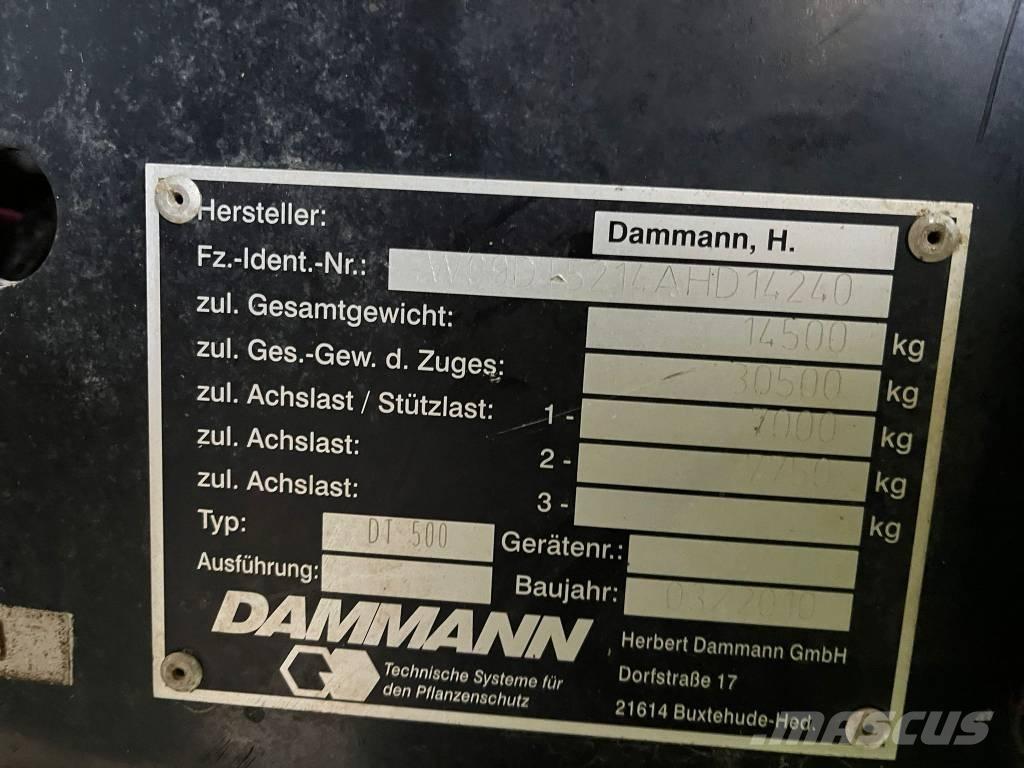 Dammann DT 500 رشاشات ذاتية الحركة