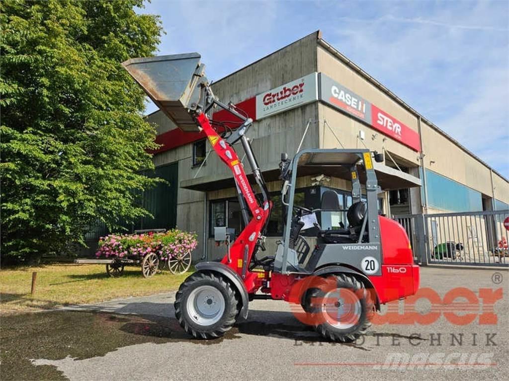 Weidemann 1160 لوادر صغيرة