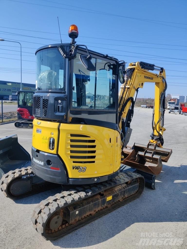 Yanmar ViO33-6 حفارات صغيرة أقل من 7 طن (حفارات صغيرة)