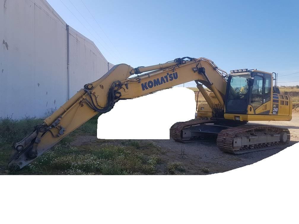 Komatsu PC240NLC-10 حفارات زحافة