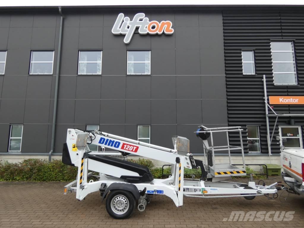 Dino 120 T Skylift المنصات الهوائية المثبتة على مقطورة