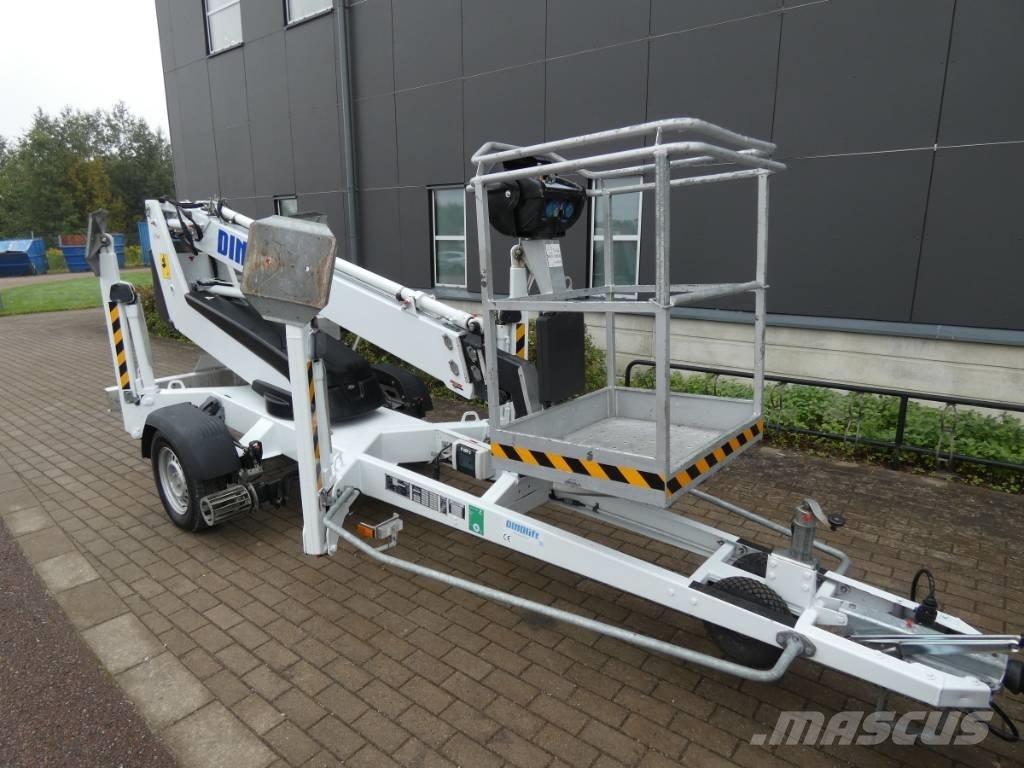 Dino 120 T Skylift المنصات الهوائية المثبتة على مقطورة