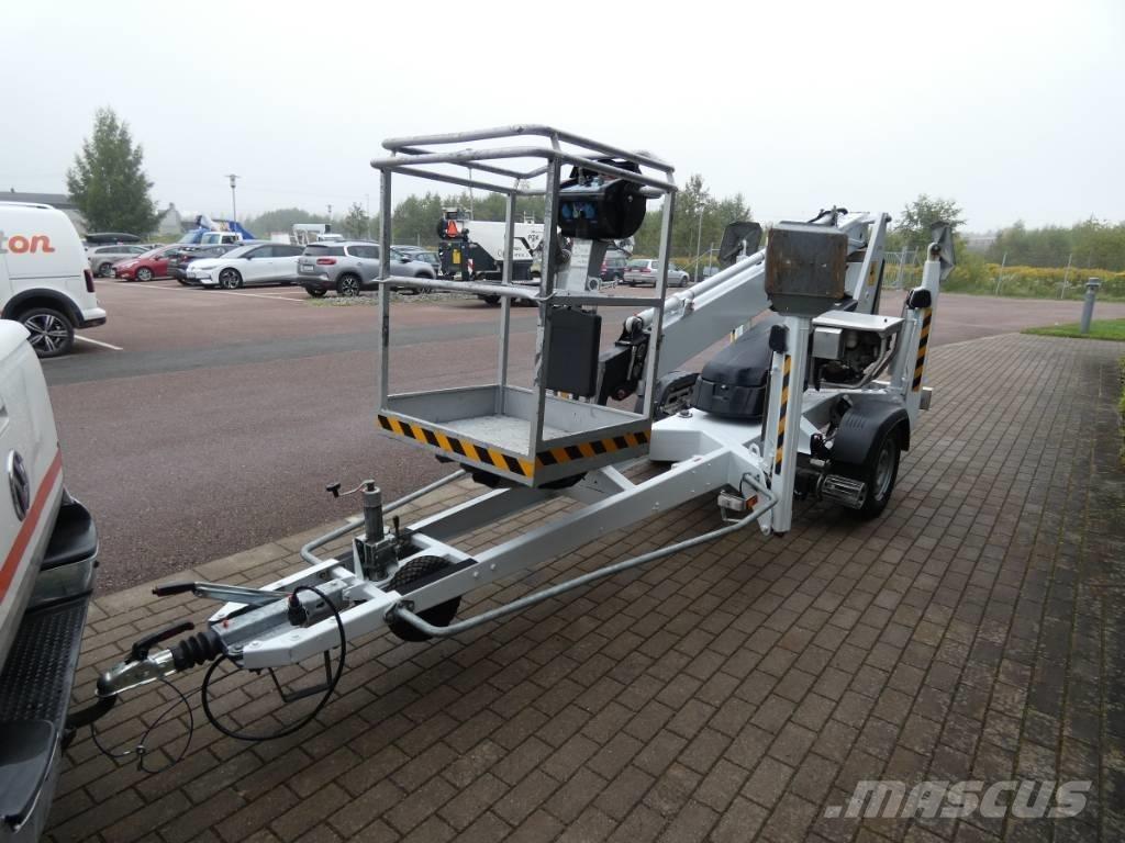 Dino 120 T Skylift المنصات الهوائية المثبتة على مقطورة