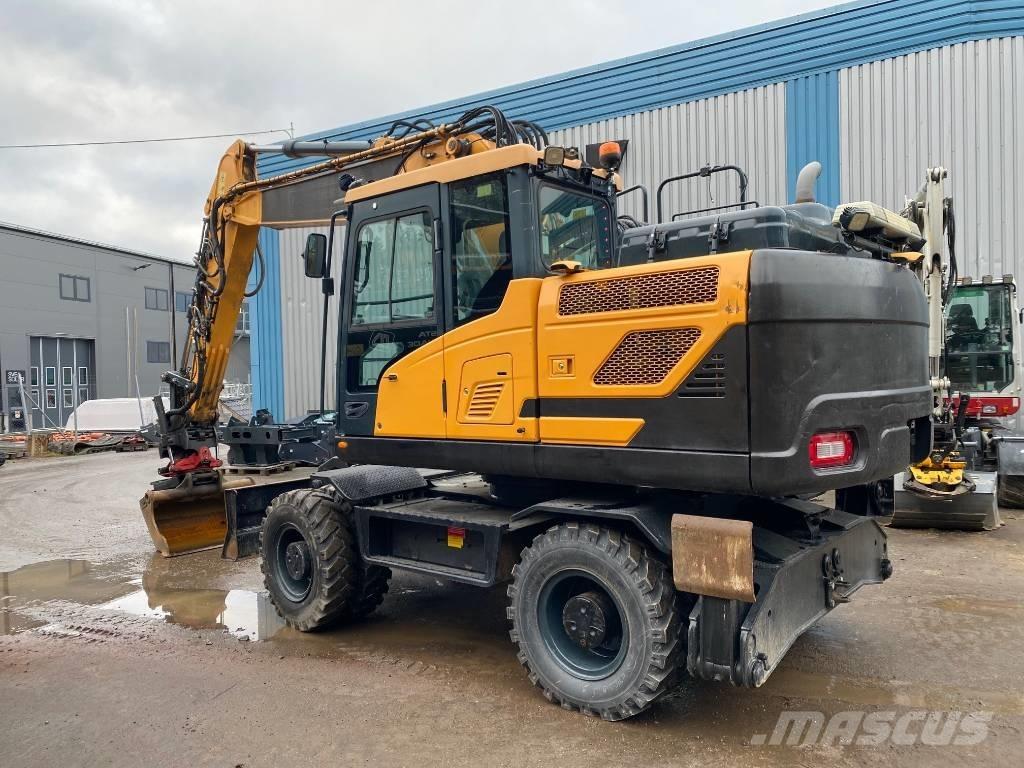 Hyundai HW160 حفارات بعجل