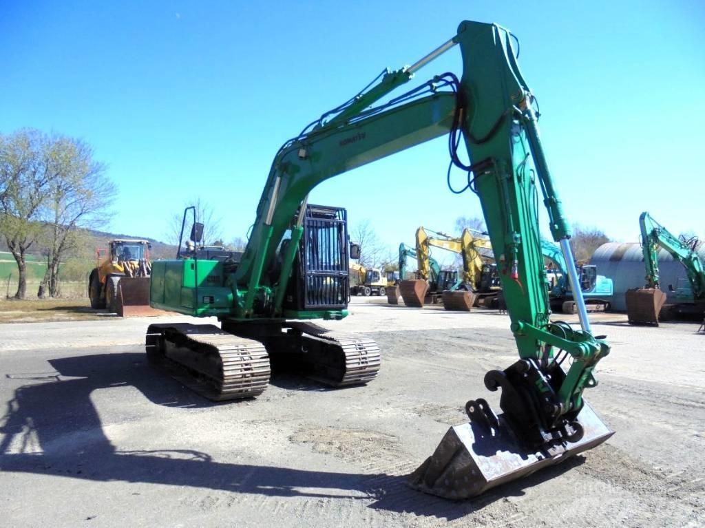 Komatsu PC 160-6K حفارات زحافة