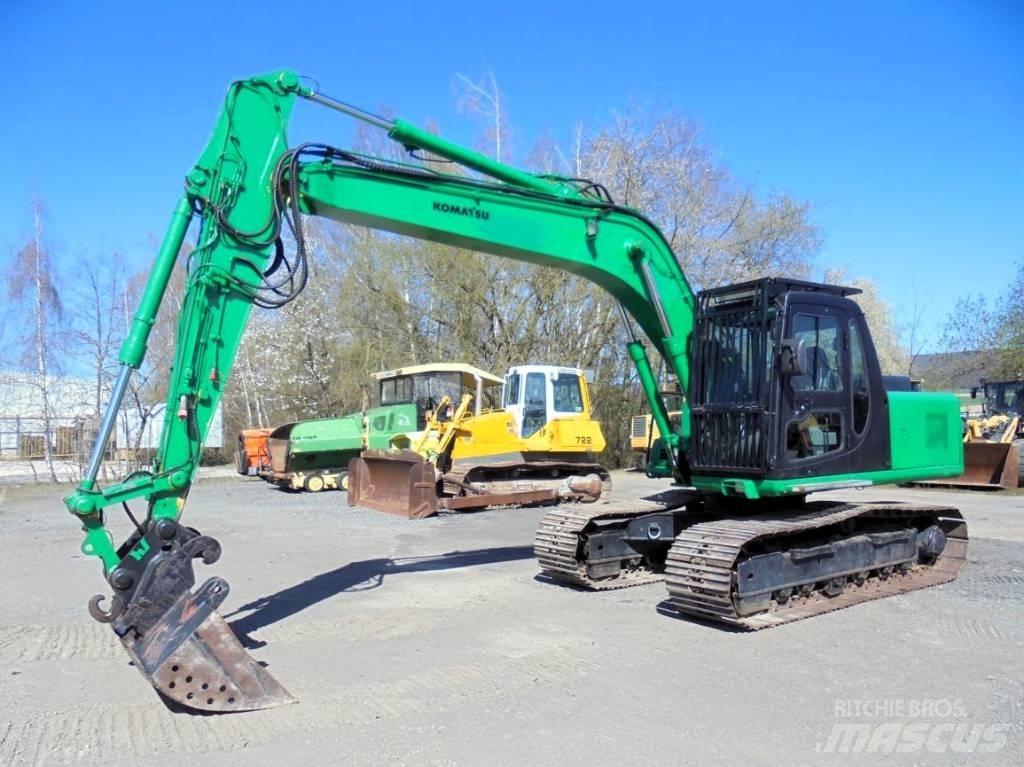 Komatsu PC 160-6K حفارات زحافة