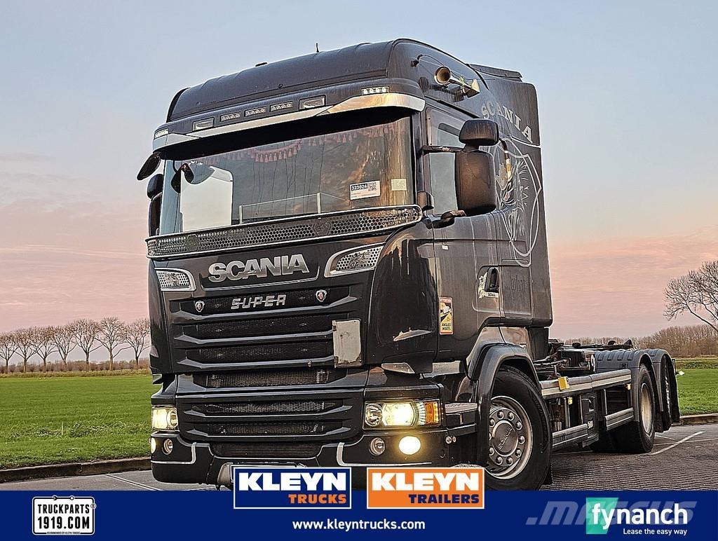 Scania R520 6x2*4 شاحنات الرافعات الخطافية