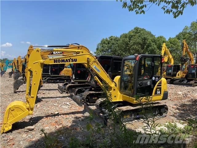Komatsu PC 56 حفارات زحافة