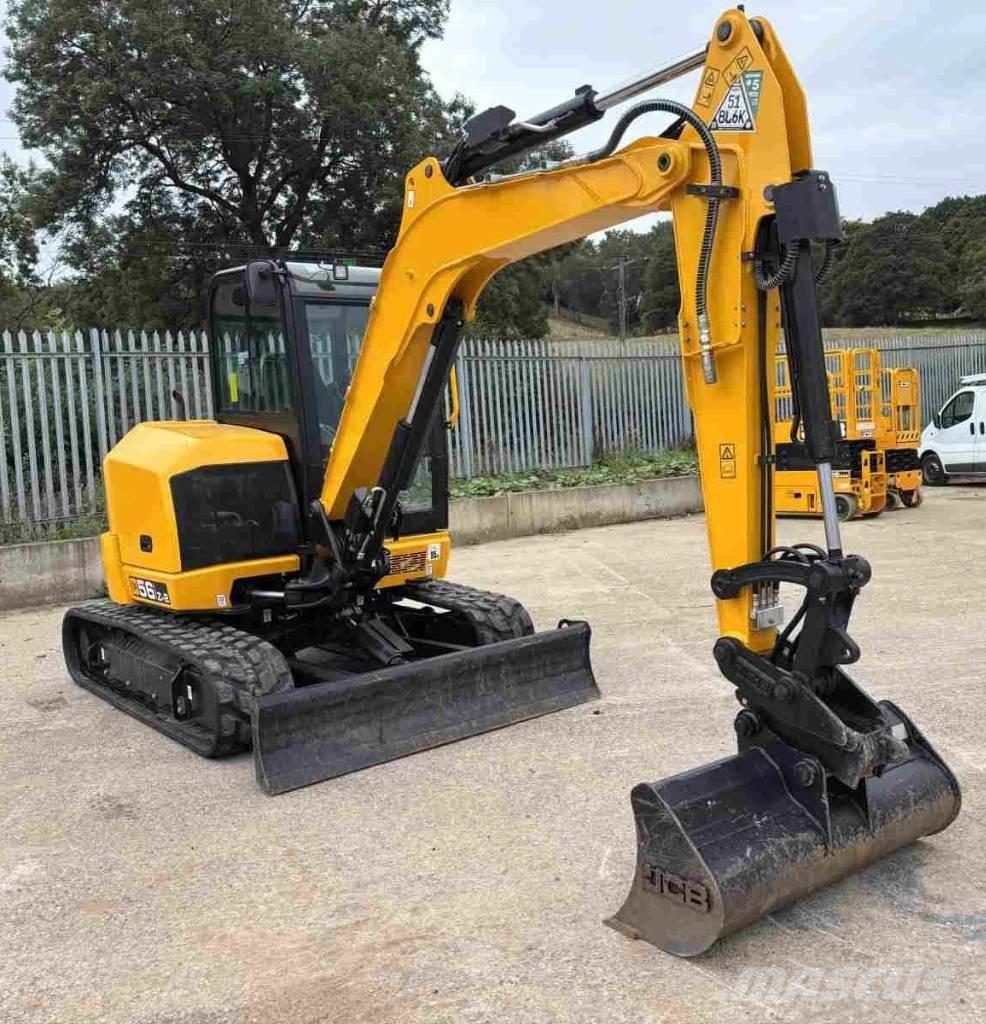 JCB 56Z-2 Plus حفارات صغيرة أقل من 7 طن (حفارات صغيرة)