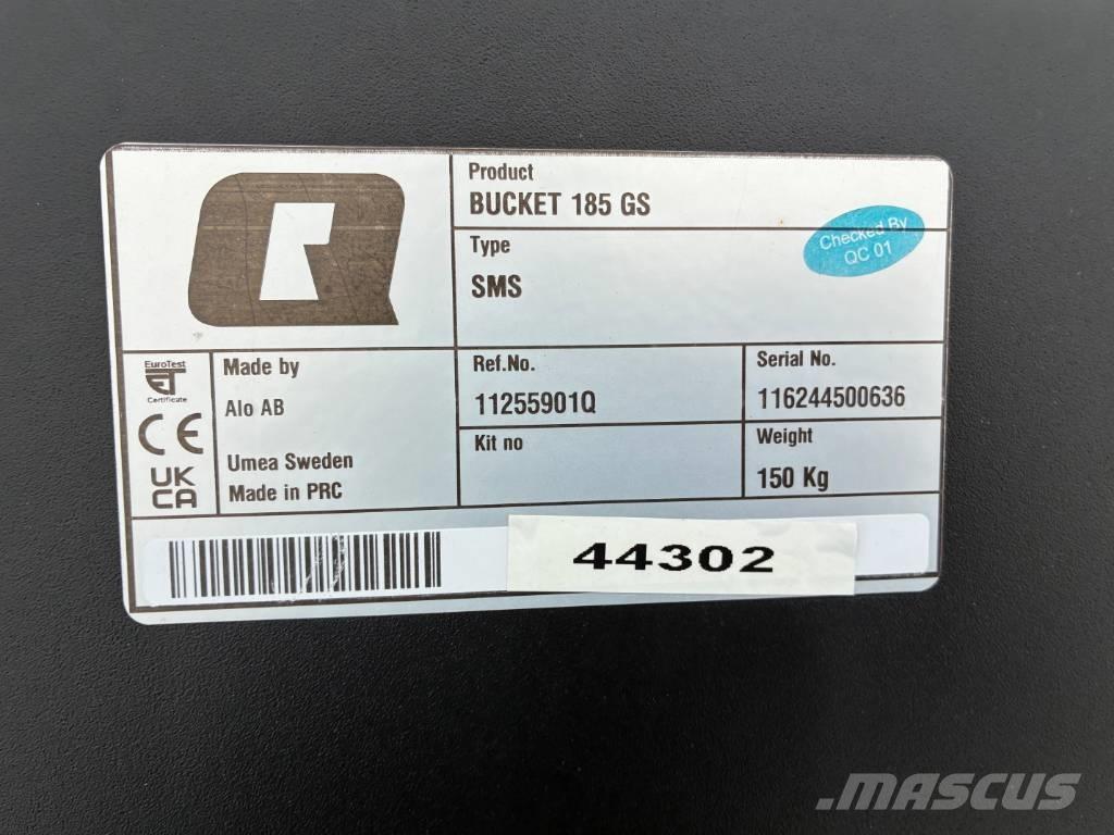 Ålö 185 GS ملحقات أمامية للوادر