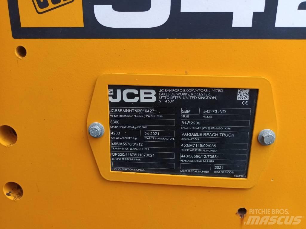 JCB 542-70 IND رافعة تلسكوبية