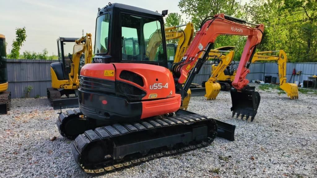 Kubota U 55-4 حفارات صغيرة أقل من 7 طن (حفارات صغيرة)