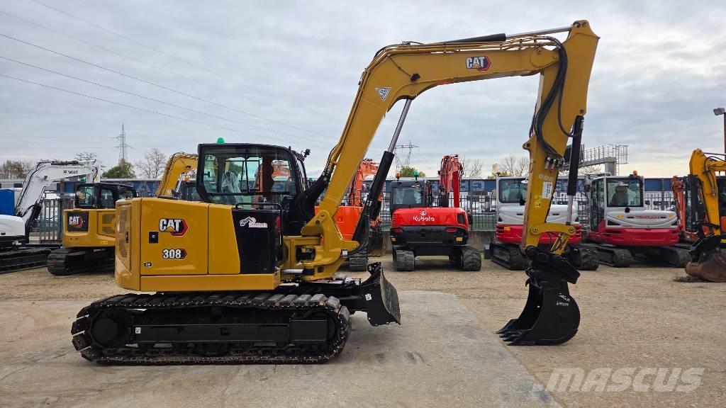 CAT 308 حفارات وسط 7 طن - 12 طن