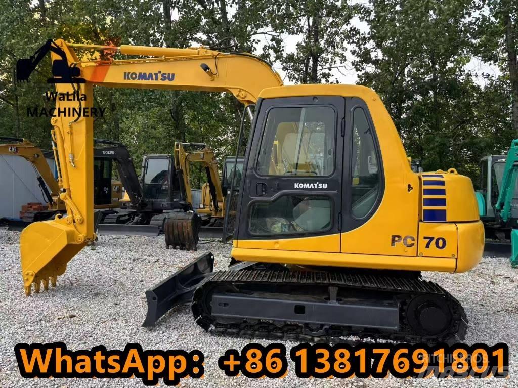 Komatsu PC 70-7 حفارات زحافة
