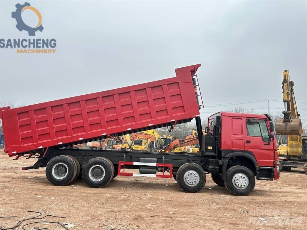 Howo 420HP شاحنات قلابة