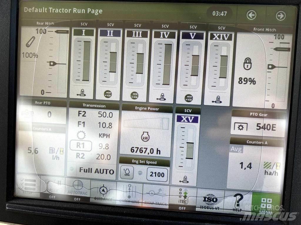 John Deere 7310R الجرارات