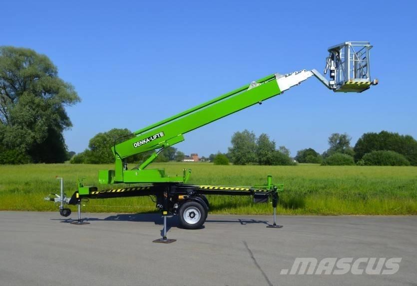 Denka-Lift DK 25 المنصات الهوائية المثبتة على مقطورة