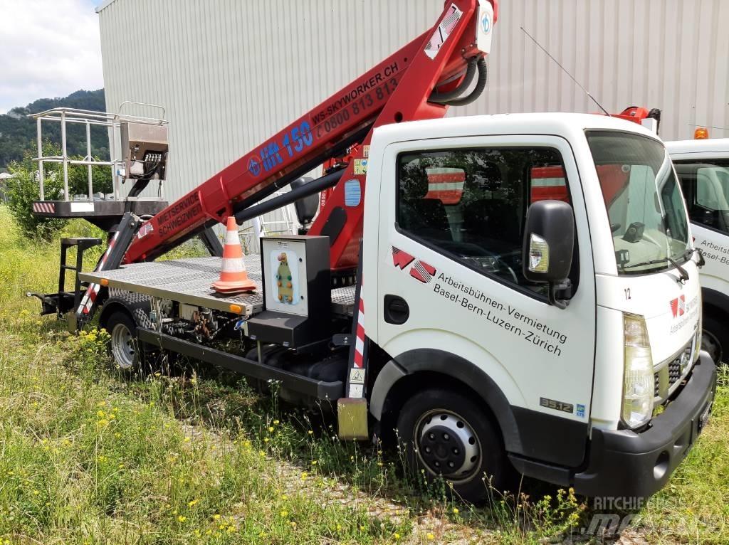 CTE B-Lift 150 PRO المنصات الهوائية المثبتة على شاحنة