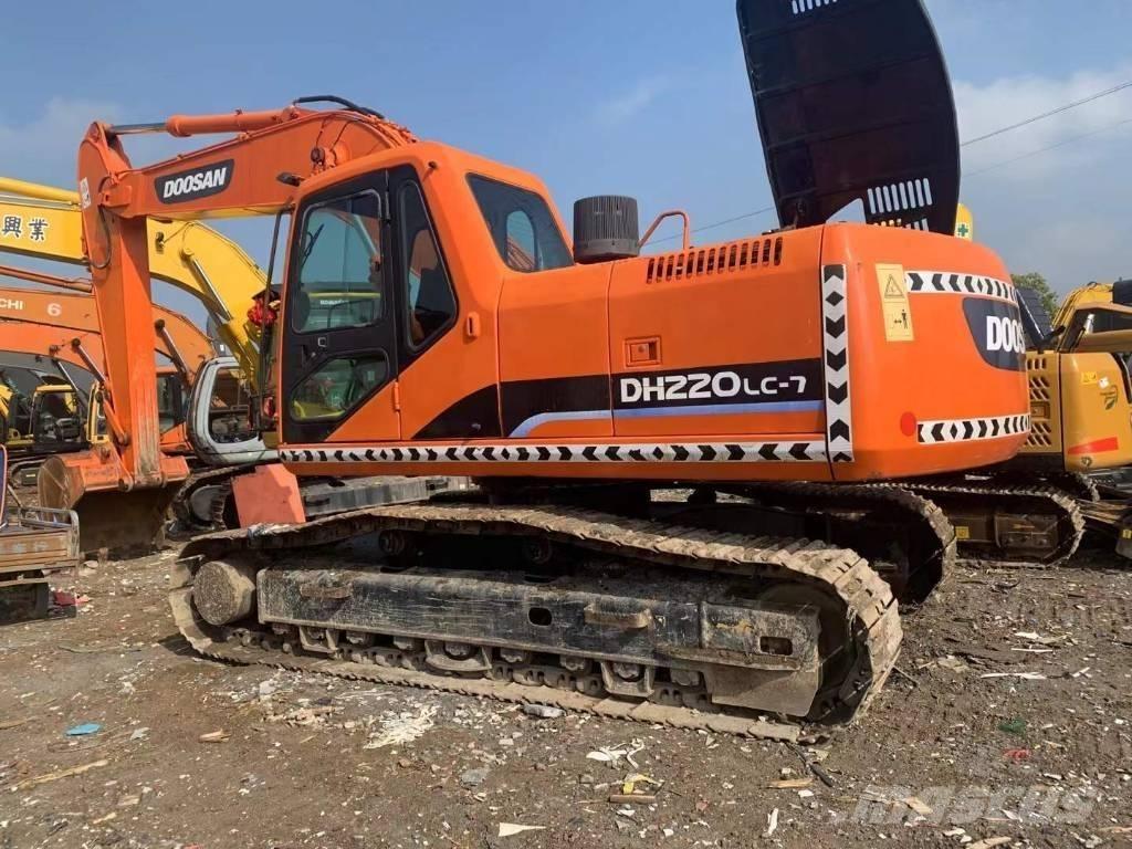 Doosan DH 220 حفارات زحافة