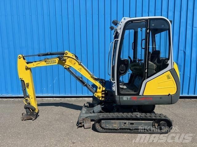 Wacker Neuson ET 18 حفارات زحافة