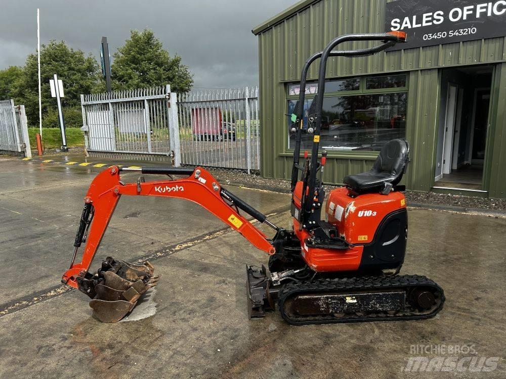 Kubota U 10-3 حفارات صغيرة أقل من 7 طن (حفارات صغيرة)