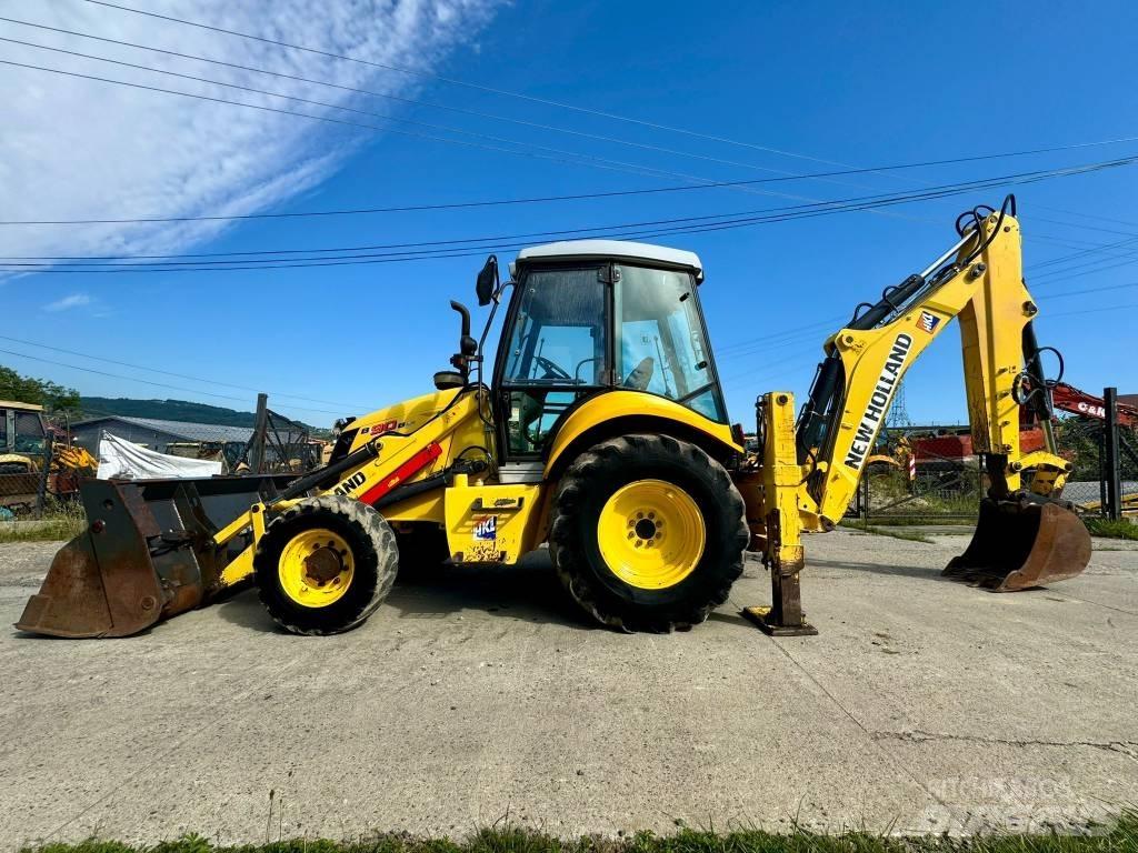 New Holland B 90 B لوادر ذات جرافات عكسية