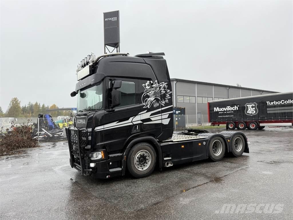 Scania R650 6X4 وحدات الجر