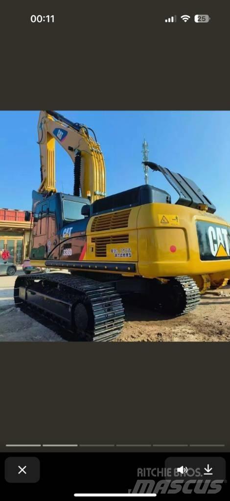 CAT 336 D L حفارات زحافة