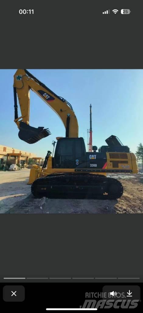 CAT 336 D L حفارات زحافة
