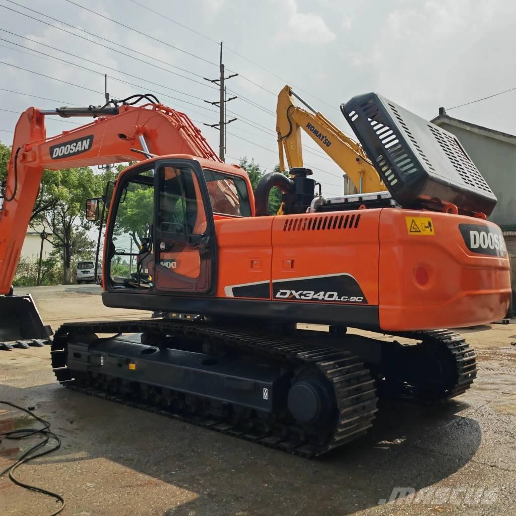 Doosan DX340LC-9C حفارات زحافة