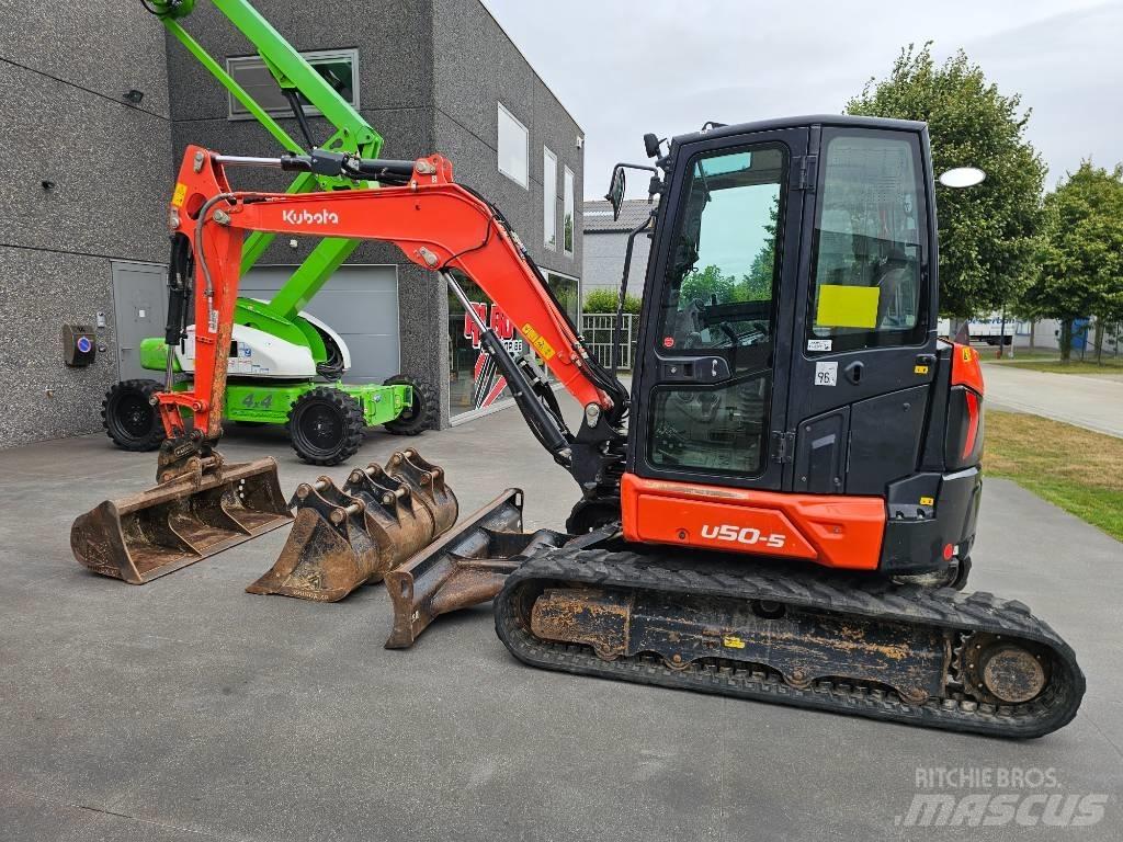 Kubota U 50-5 حفارات صغيرة أقل من 7 طن (حفارات صغيرة)