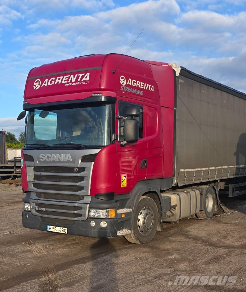 Scania R450 وحدات الجر