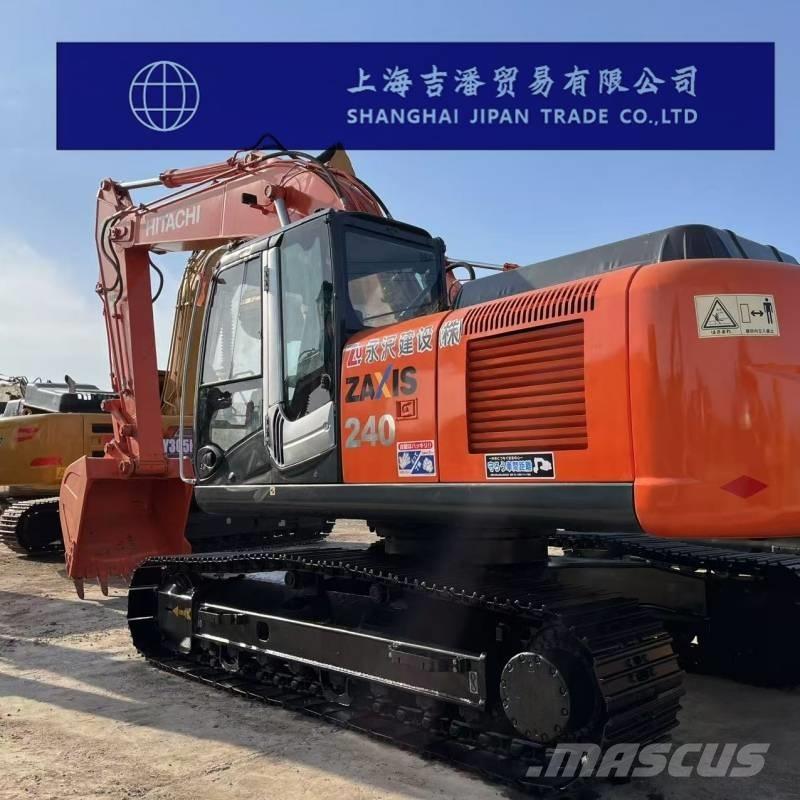 Hitachi ZX 240 حفارات زحافة