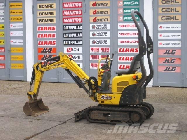 Yanmar SV 08-1A **684h** لوادر انزلاقية التوجيه