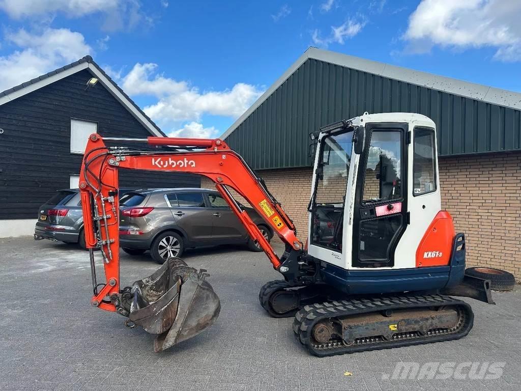 Kubota KX61-3 حفارات صغيرة أقل من 7 طن (حفارات صغيرة)