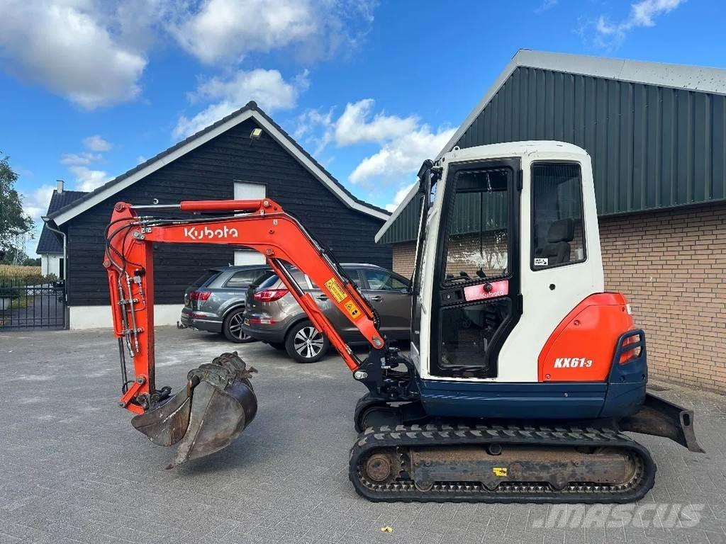 Kubota KX61-3 حفارات صغيرة أقل من 7 طن (حفارات صغيرة)