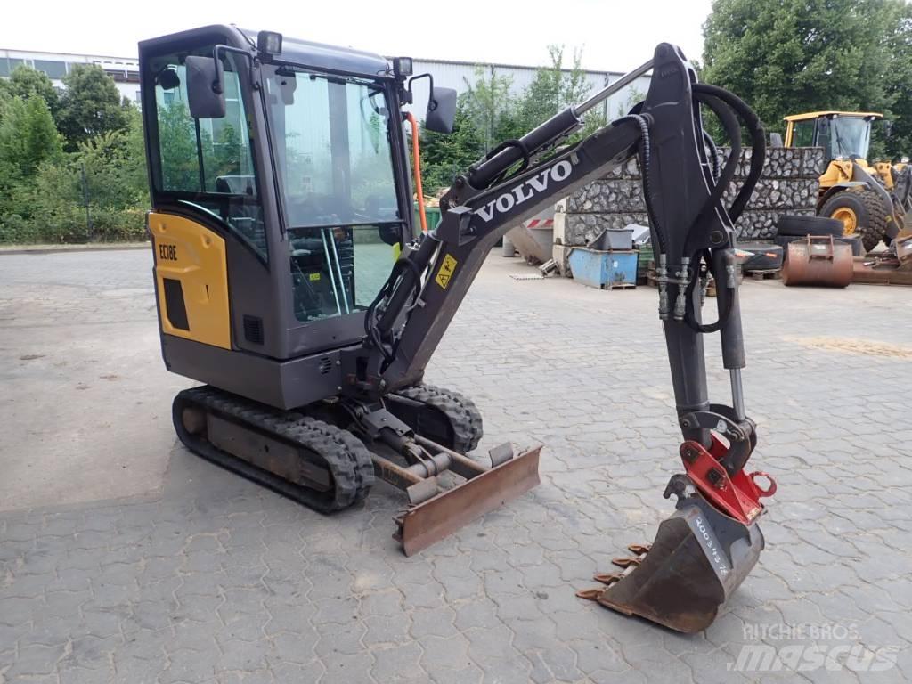 Volvo EC 18 E حفارات صغيرة أقل من 7 طن (حفارات صغيرة)