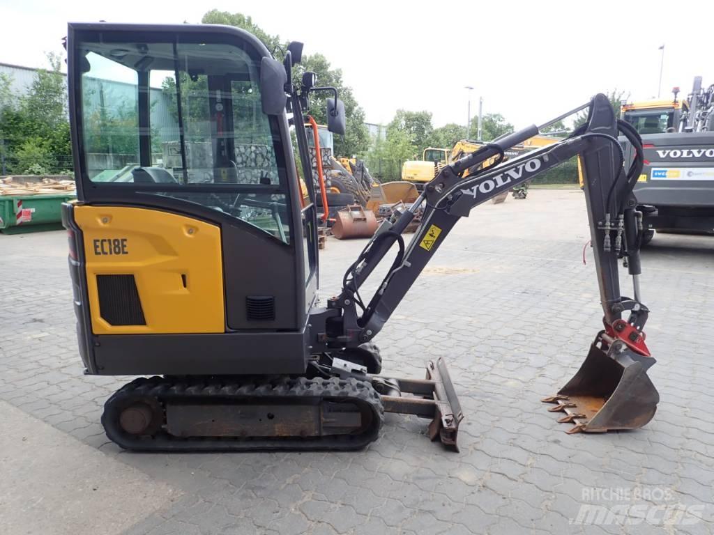 Volvo EC 18 E حفارات صغيرة أقل من 7 طن (حفارات صغيرة)