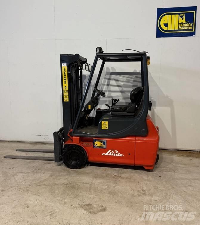 Linde truck E16 شاحنات ذات رافعات شوكية تعمل بالكهرباء