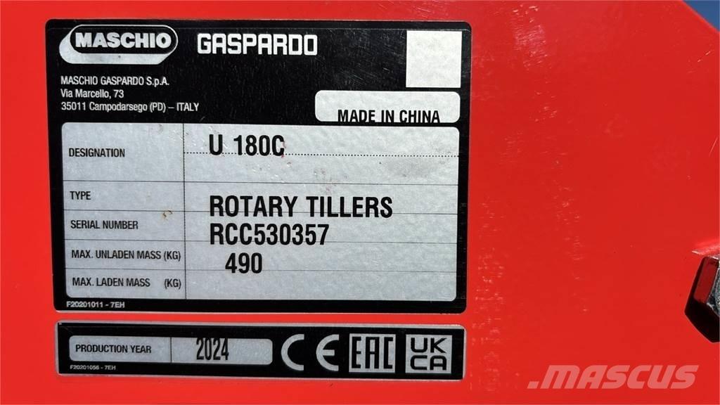 Maschio U 180 أعمال تجهيز التربة