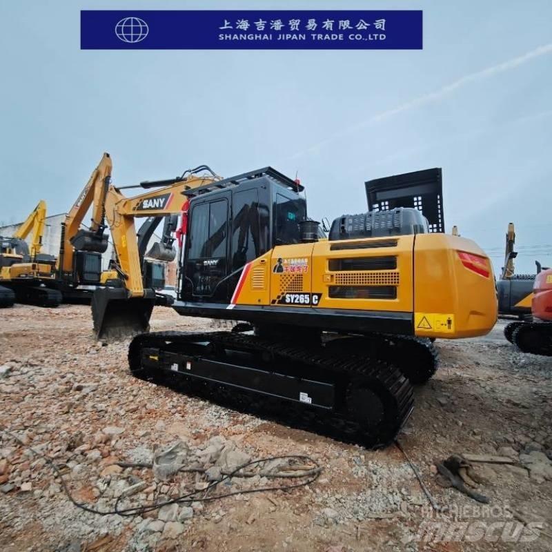 Sany SY 265 C حفارات زحافة