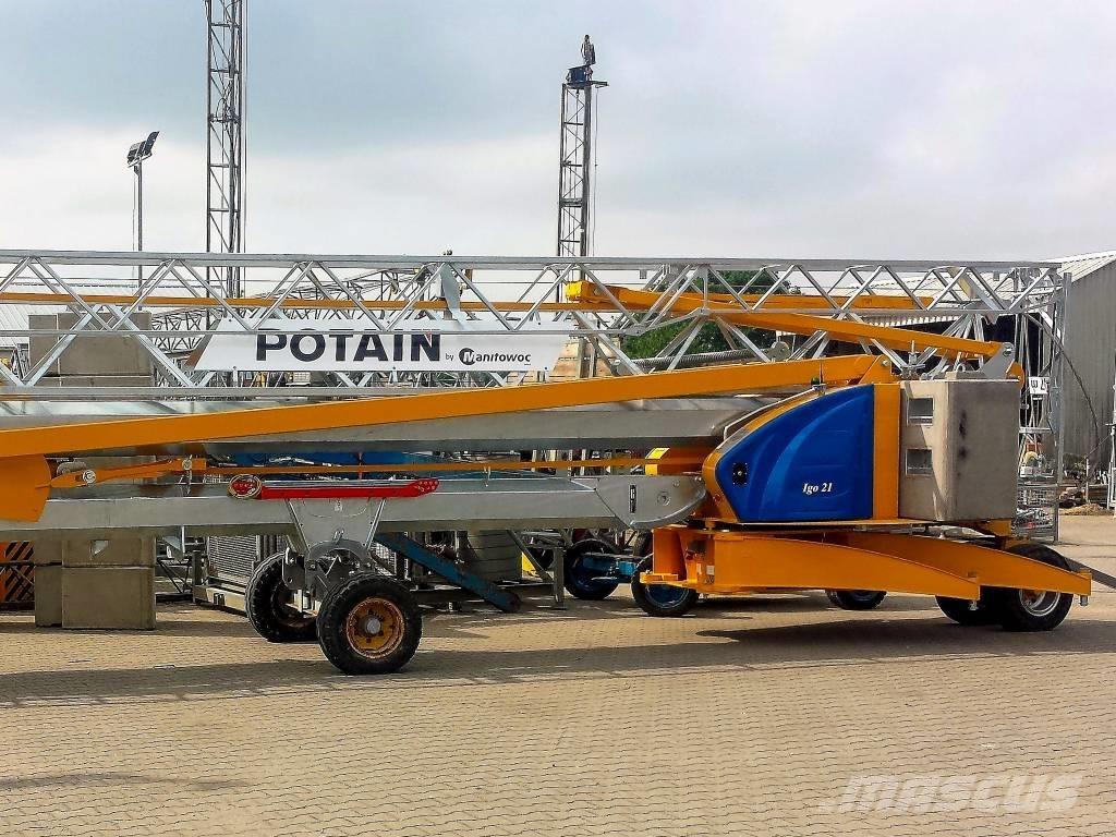 Potain IGO 21 رافعات ذاتية الارتفاع