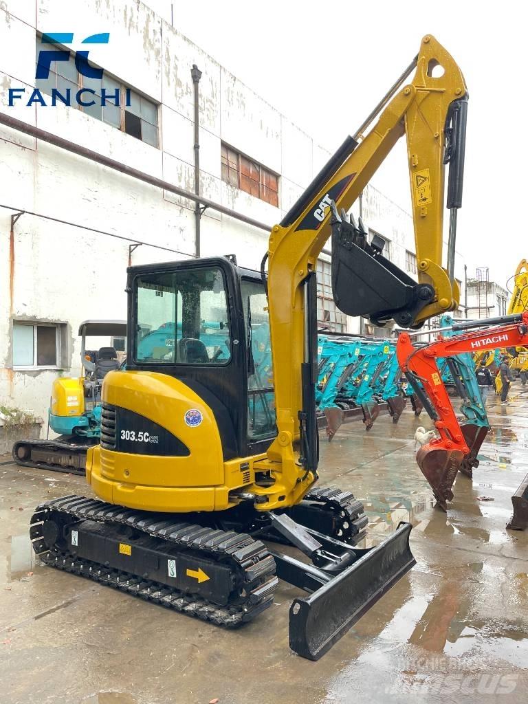 CAT 303.5 C CR حفارات صغيرة أقل من 7 طن (حفارات صغيرة)